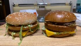 Сколько весят бургеры в McDonald's в Касторама