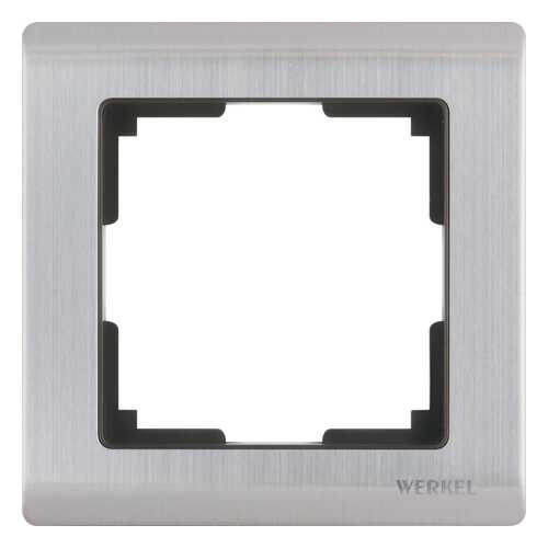 Рамка для выключателя Werkel WL02-Frame-01 a028859 глянцевый никель в Касторама