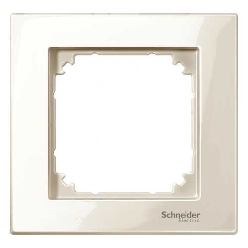Рамка Schneider Electric Merten SM M-Plan 1-ая Бежевая глянец в Касторама