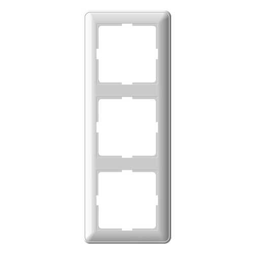Рамка Schneider Electric Wessen 59 3-ая Белая в Касторама