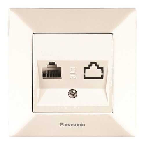 Ррозетка RJ45 Panasonic 54740 в Касторама