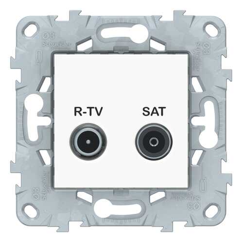 SE Unica New Белая Розетка R-TV/ SAT, одиночная в Касторама