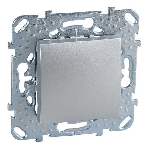 Выключатель Schneider Electric Unica Top 1-клавишный алюминий MGU5.201.30ZD в Касторама