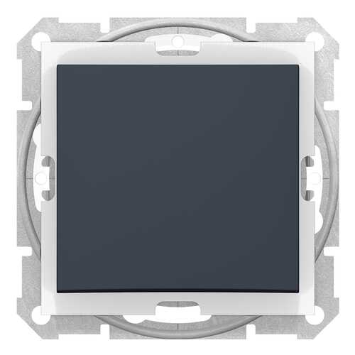Выключатель SE Выключатель SEdna Графит 1-клавишный IP44 10A, 250В (сх.1) в Касторама