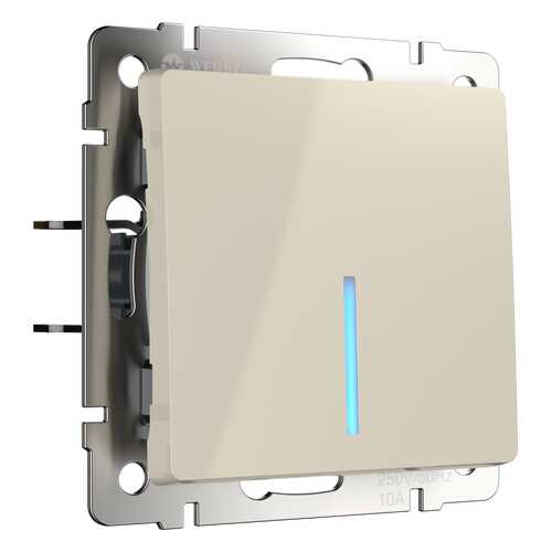 Выключатель Werkel WL03-SW-1G-2W-LED-ivory слоновая кость в Касторама