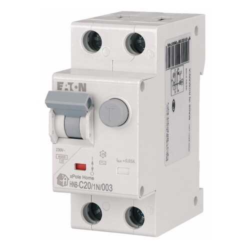 Автоматический выключатель дифференциального тока Eaton HNB-C20/1N/003 в Касторама