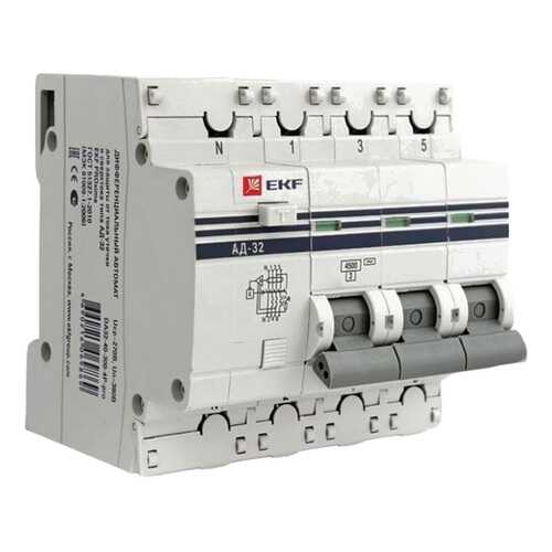 Автоматический выключатель EKF DA32-40-30-4P-pro в Касторама
