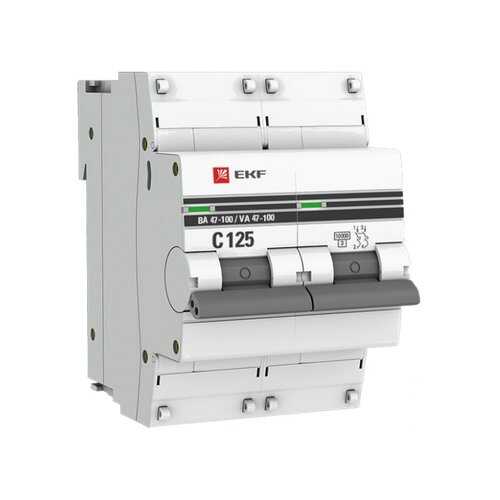 Автоматический выключатель EKF mcb47100-2-10C-pro в Касторама