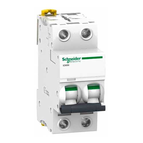 Schneider Electric Автоматический выключатель Schneider Electric iC60N 2П 3A C A9F74203 в Касторама