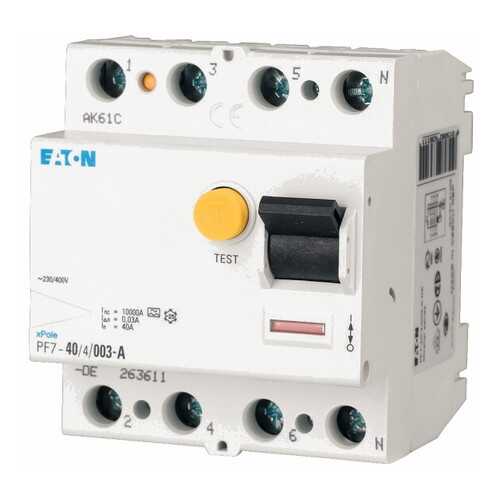 Устройство защитного отключения Eaton PF7-25/4/003-DE в Касторама
