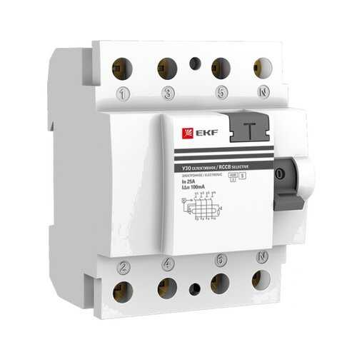 Устройство защитного отключения EKF elcb-4-100-100S-em-pro в Касторама