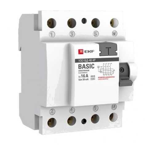 Устройство защитного отключения EKF elcb-4-40-30e-sim в Касторама