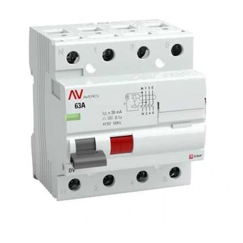 Устройство защитного отключения EKF rccb-4-25-30-ac-av в Касторама
