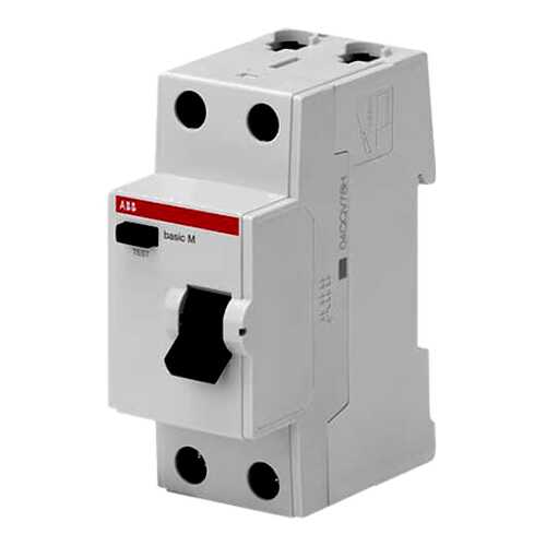 УЗО ABB Basic M 2P, 25A, 30мA, AC,BMF41225 в Касторама