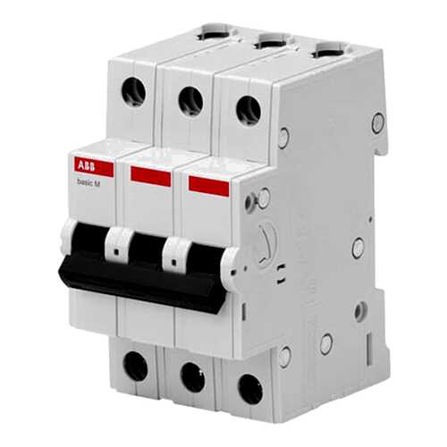 Выключатель автоматический Basic M, BMS413C10, 3 P, 10 A, C, 4,5 кА в Касторама
