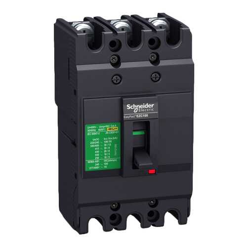 Выключатель автоматический EZC100F, 3 полюса, 100 А, 10 кА в Касторама