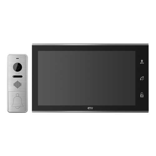 Комплект видеодомофона CTV-DP4105AHD - Черный в Касторама