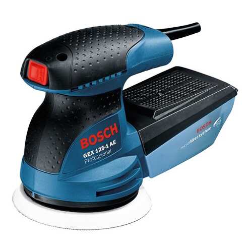 Сетевая эксцентриковая шлифовальная машина Bosch GEX 125-1 AE 601387501 в Касторама