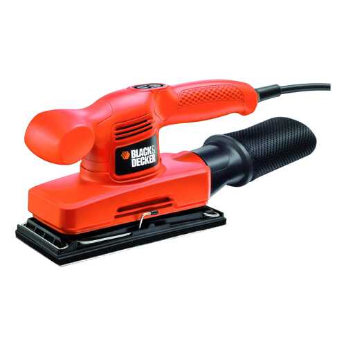 Сетевая вибрационная шлифовальная машина Black & Decker KA310 в Касторама
