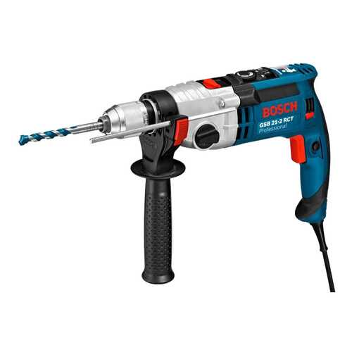 Сетевая ударная дрель Bosch GSB 21-2 RCT 060119C700 в Касторама