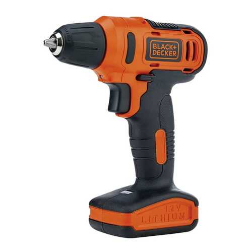 Аккумуляторная безударная дрель-шуруповерт Black&Decker LD12SP-RU в Касторама