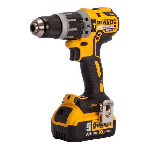 Аккумуляторная безударная дрель-шуруповерт DeWalt DCD 796 P2 (18В, 5А*ч) в Касторама