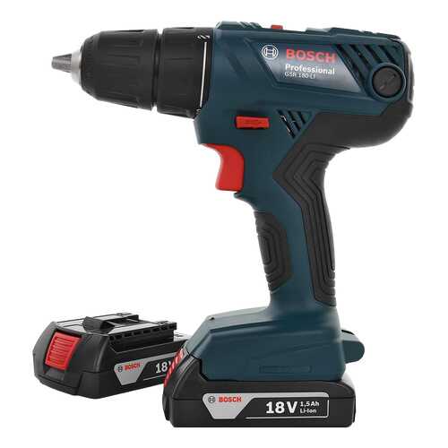 Аккумуляторная дрель-шуруповерт Bosch GSR 180-Li 06019F8120 в Касторама