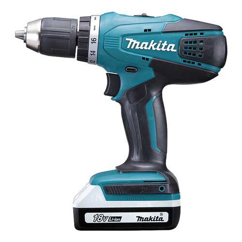 Аккумуляторная дрель-шуруповерт Makita DF457DWE 182496 в Касторама