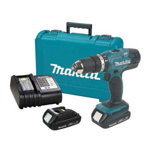 Аккумуляторная дрель-шуруповерт Makita DHP453SYE в Касторама