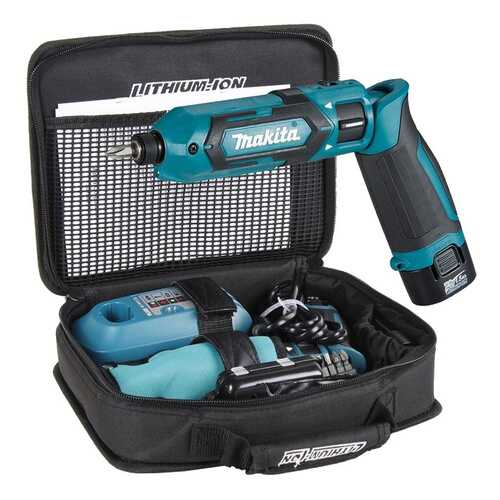 Аккумуляторная отвертка Makita TD022DSE 187647 в Касторама