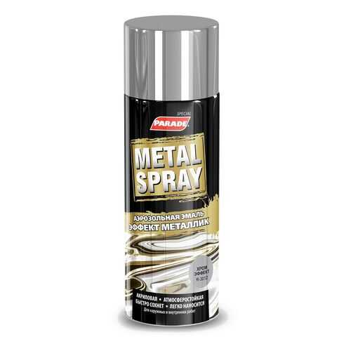 Эмаль аэрозольная Parade Metal Spray 1680 Металлик Серебро 400мл в Касторама
