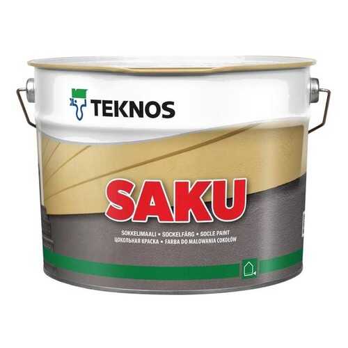 Краска для бетонных поверхностей Teknos Saku / Текнос Саку 0,9 л. в Касторама