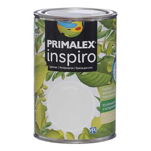 Краска для внутренних работ Primalex Inspiro 1л Платина, 420132 в Касторама
