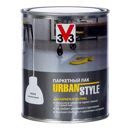 Лак URBAN STYLE V33 0.75 л, шоколад в Касторама