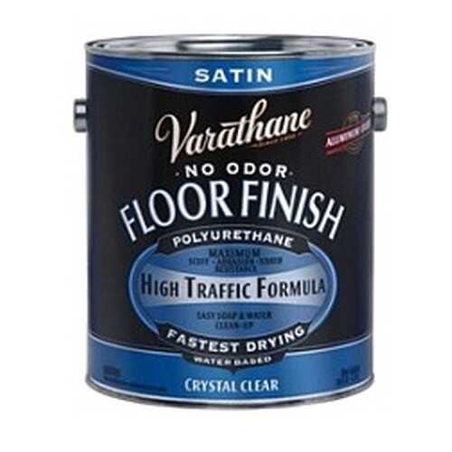 Лак Varathane Crystal Clear Floor Finish Глянцевый (3,78л) в Касторама