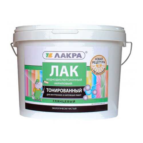 Лак водный тонированный Лакра Сосна 2,5кг в Касторама