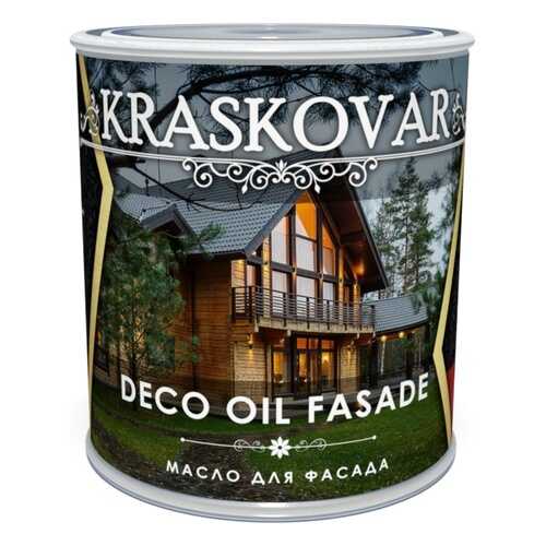 Масло для фасада Kraskovar Deco Oil Fasade Изумруд 2,2л в Касторама