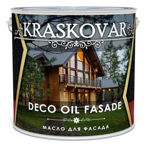 Масло для фасада Kraskovar Deco Oil Fasade Можжевельник 0,75 л в Касторама