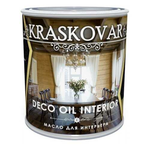 Масло для интерьера Kraskovar Deco Oil Interior Дуб 0,75л в Касторама
