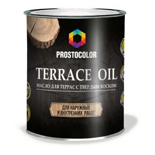 Масло для террас Prostocolor палисандр 2,2л в Касторама