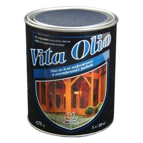 Масло Наружных работ Vita Olio Ясень оливковый 0,75 л. без воска в Касторама