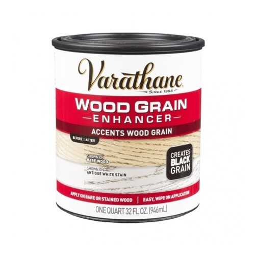 Лазурь для подчеркивания текстуры древесины VARATHANE Wood Grain Enhancer черная 0,946л. в Касторама