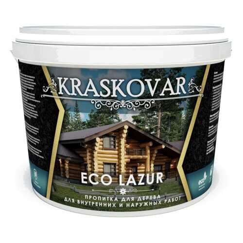 Пропитка для дерева Kraskovar Eco Lazur Фисташковый 2 л в Касторама