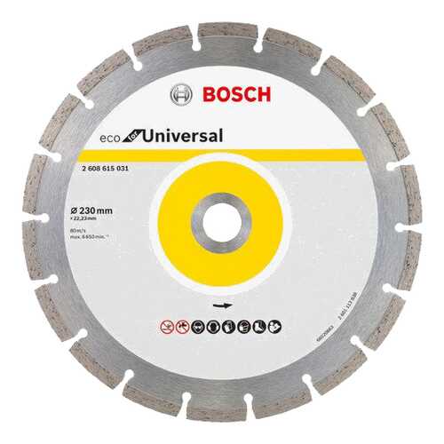 Алмазный диск Bosch ECO Universal 230-22,23 2608615031 в Касторама