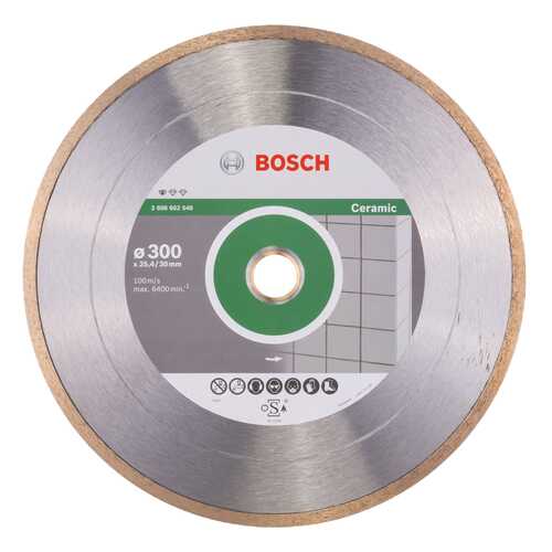 Алмазный диск Bosch Stf Ceramic300-30/25,4 2608602540 в Касторама