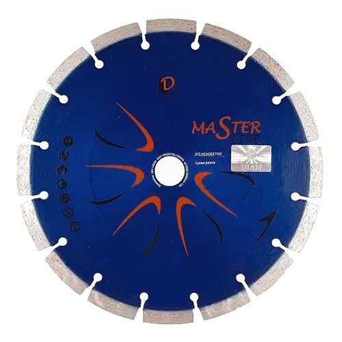 Алмазный диск DIAM Master Line 230x2,4x10x22,2 железобетон 000501 в Касторама