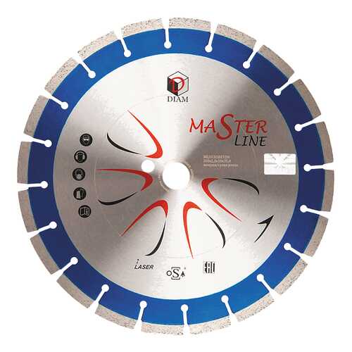 Алмазный диск (круг) DIAM Master Line 400x3,0x10x25,4 железобетон 000504 в Касторама