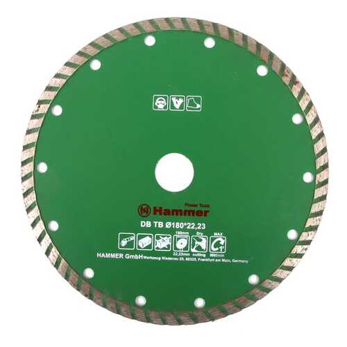 Диск алмазный отрезной универсальный Hammer Flex 206-114 DB TB (30698) в Касторама