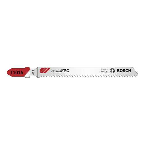 Набор пилок для лобзика Bosch T 101 А, HSS 2608631010 5 шт в Касторама