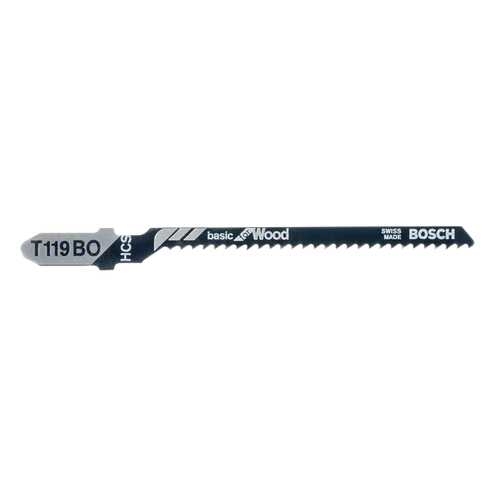 Набор пилок для лобзика Bosch T 119 ВО, HCS 2608637788 в Касторама